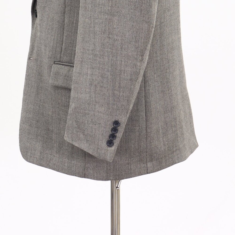 Jos. A. Bank 44S Navy Blazer Sport Coat Jacket 3-Button Stripe Y054 - Picture 6 of 11